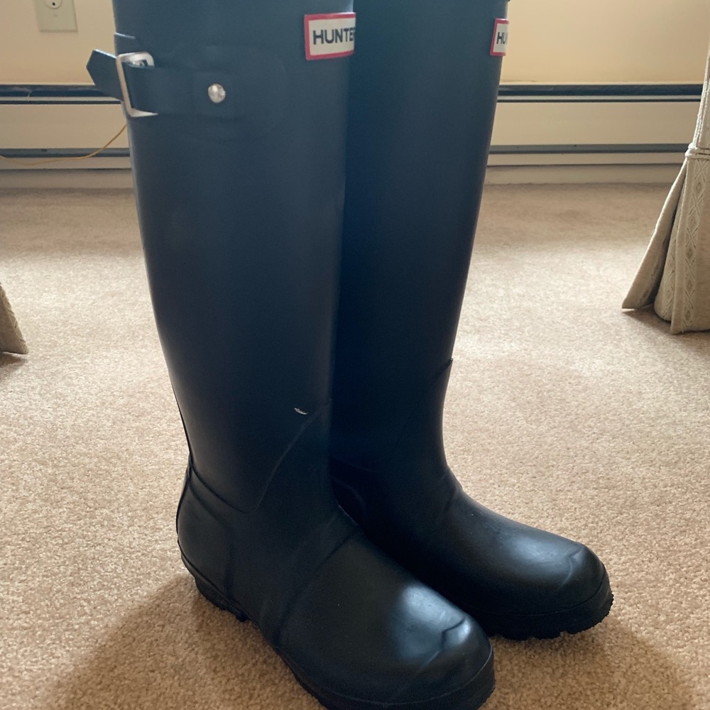 Hunter rain boots